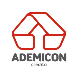 Logo Ademicon, maior administradora independente de consórcios do Brasil