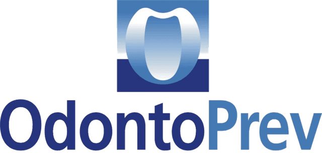Logo Odontoprev — plano odontológico líder no Brasil
