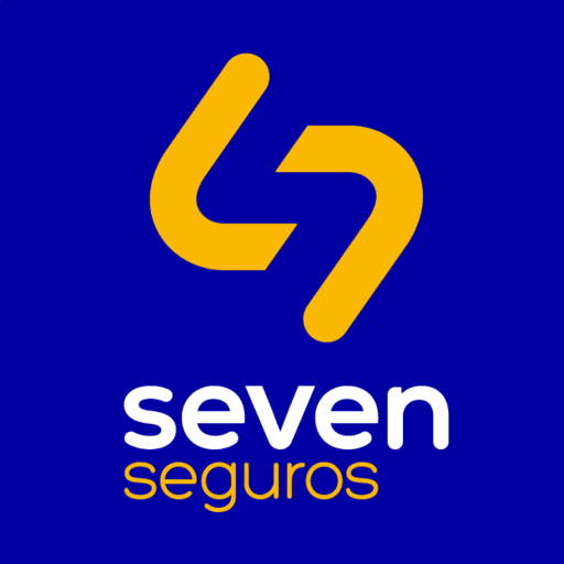 Logo Seven Seguros, plano de auto mensal com Split Risk Seguradora SUSEP